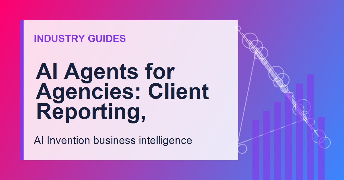 AI Agents for Agencies: Client Reporting, Proposals, and Delivery Ops article image