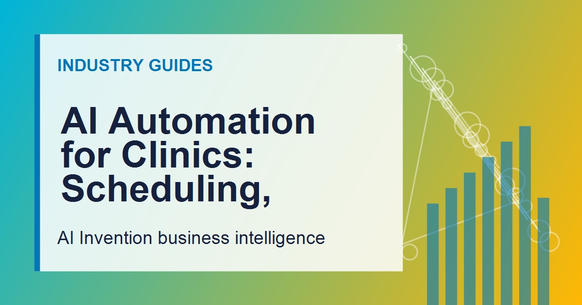 AI Automation for Clinics: Scheduling, Intake, and Patient Communication article image
