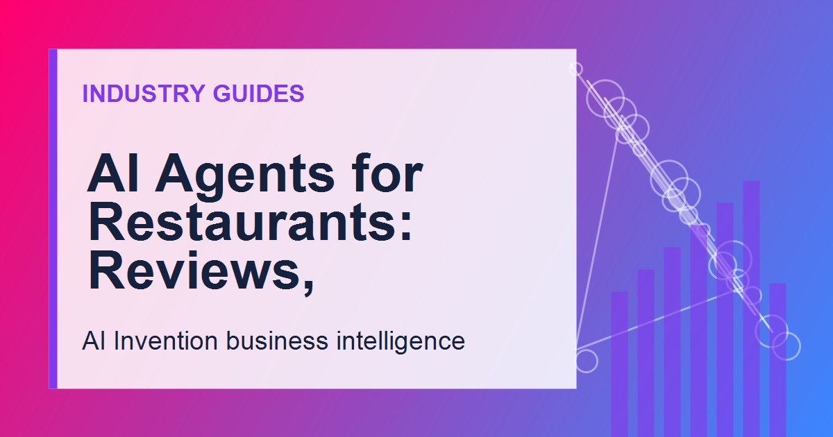 AI Agents for Restaurants: Reviews, Reservations, and Local Marketing article image