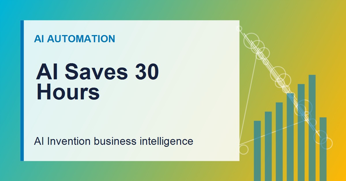 5 Ways AI Can Save Your Business 30 Hours Every Week article image