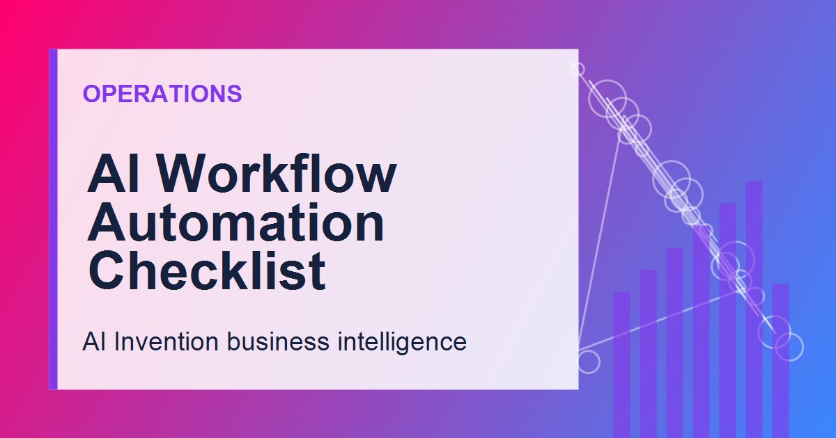 AI Workflow Automation Checklist Before You Buy Any Tool article image