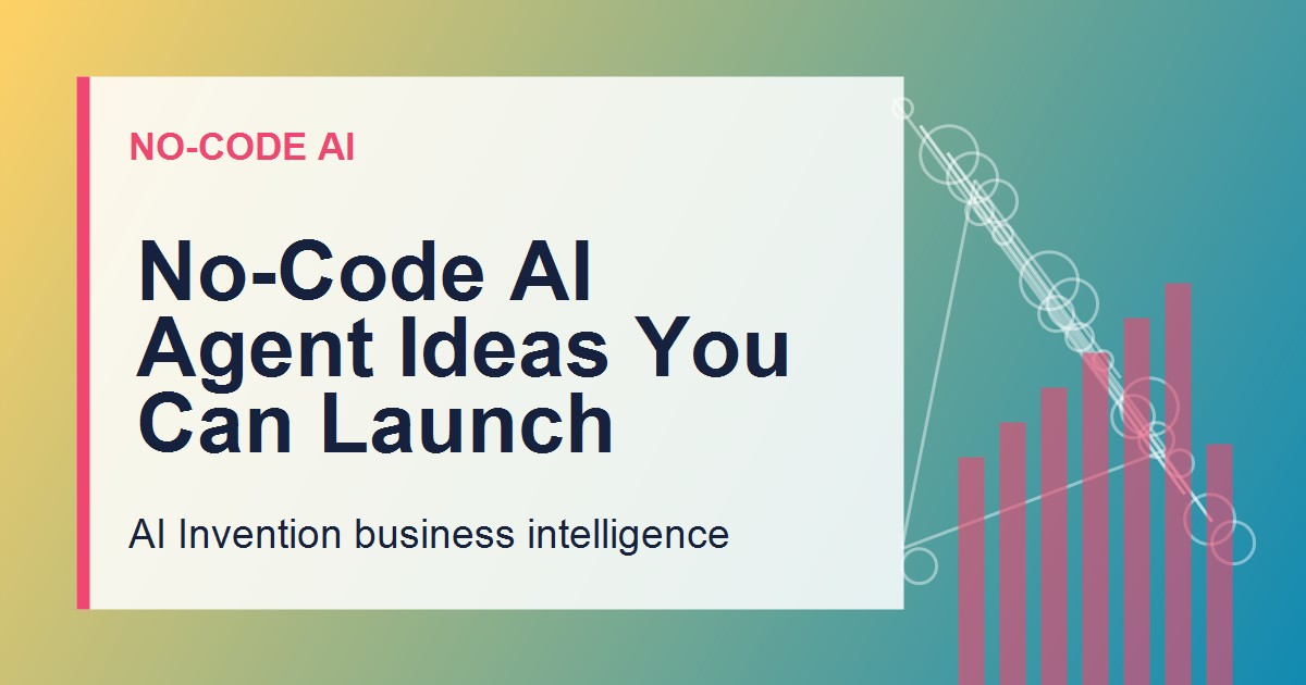 No-Code AI Agent Ideas You Can Launch This Weekend article image